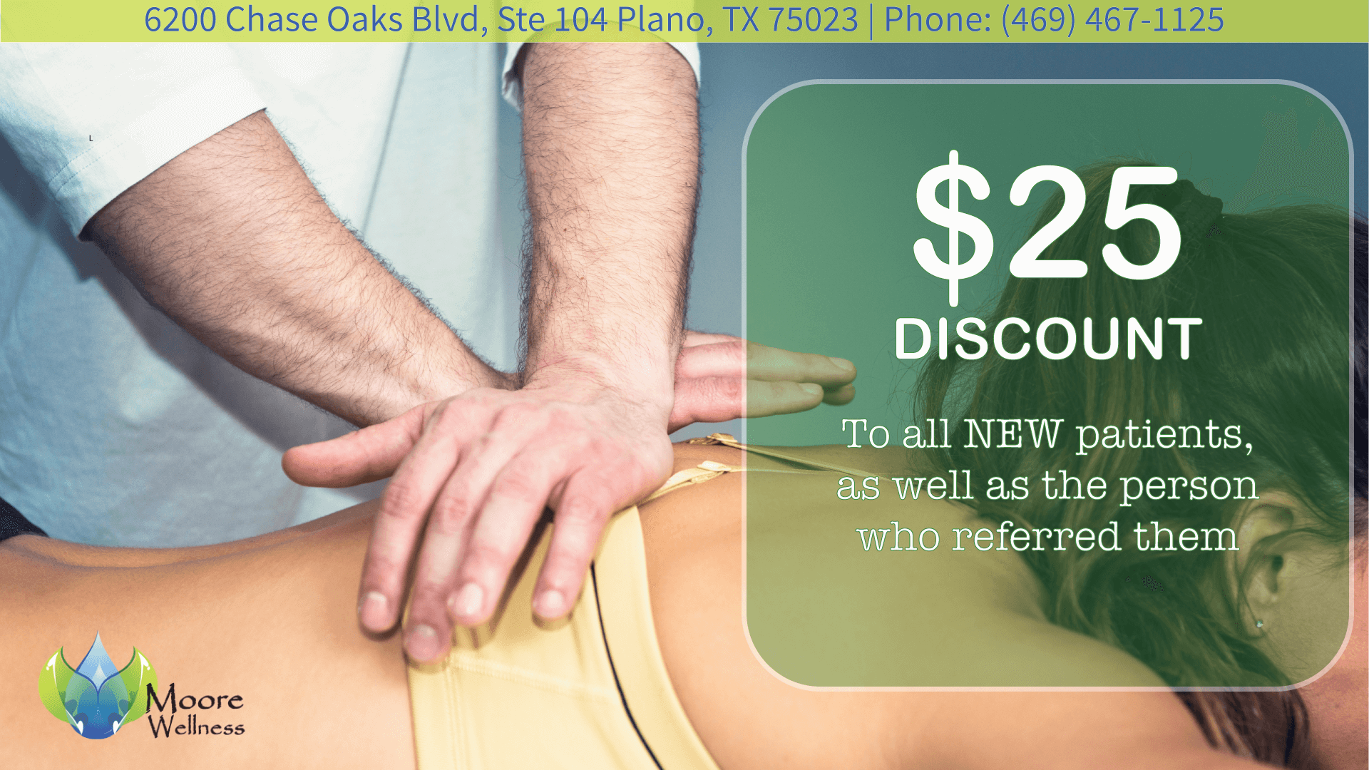 Chiropractic Specials in Plano, TX | Moore Wellness